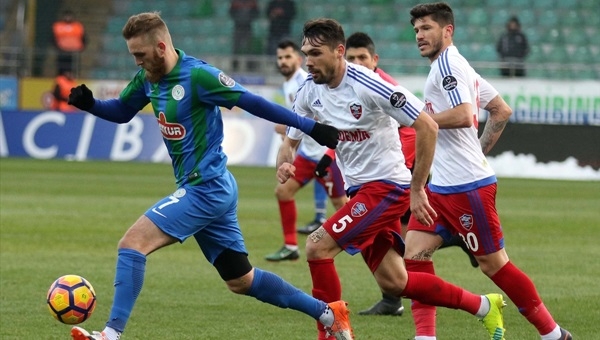Çaykur Rizespor 1 - 0 Karabükspor maçı özeti ve golü