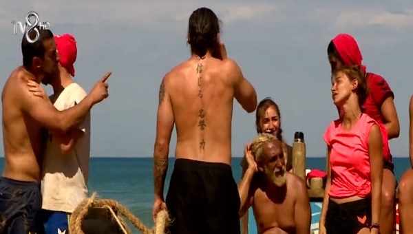 Survivor 2017 Serhat Akın, İlhan Mansız ve Seda Demir'in büyük gerilimi