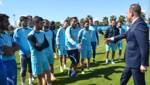 Adana Demirspor'dan Hüseyin Sözlü'ye teşekkür