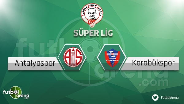 Antalyaspor - Karabükspor maçı saat kaçta, hangi kanalda? (Antalya Karabük maçı ne zaman?)