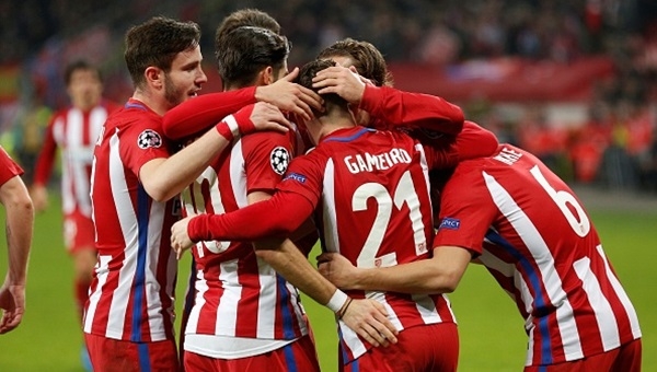 Atletico Madrid tur kapısını araladı: 2-4