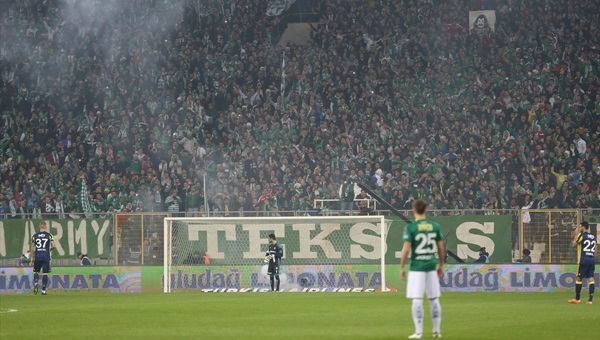 Bursaspor, Fenerbahçe maçında rekor kırdı