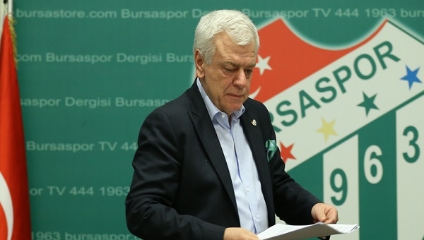 Bursaspor'da flaş istifa! Yönetimde...