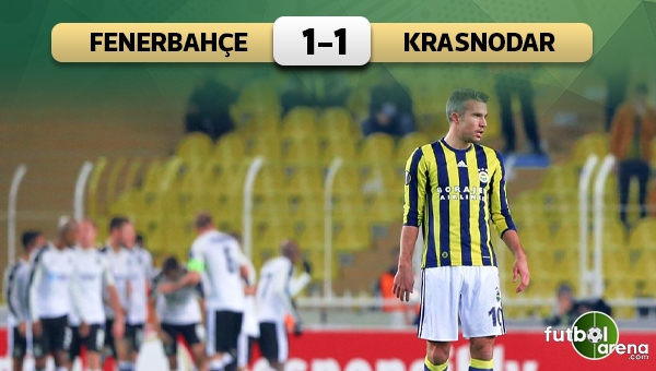 Fenerbahçe 1 - 1 Krasnodar maç özeti ve golleri