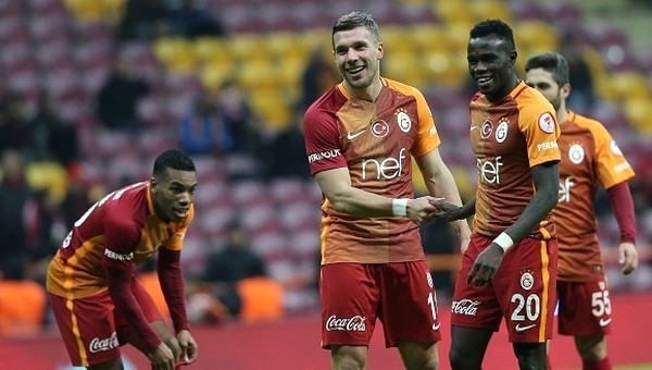 Galatasaray'da kupa golcüsü Lukas Podolski