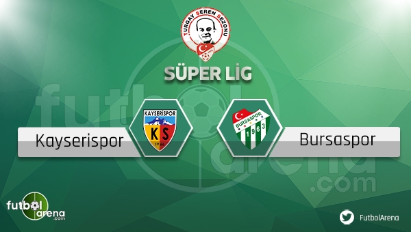 Kayserispor - Bursaspor maçı saat kaçta, hangi kanalda? (Bursa Kayseri maçı ne zaman?)