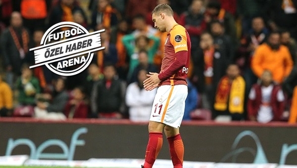 Lukas Podolski transfer görüşmesi için Türk Telekom Arena'da