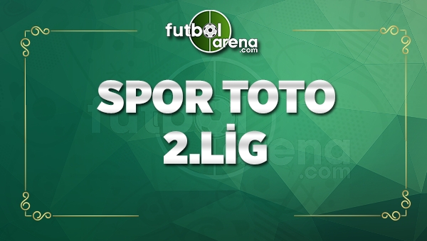 Spor Toto 2. Lig sonuçları - Spor Toto 2. Lig Beyaz ve Kırmızı Grup maç sonuçları