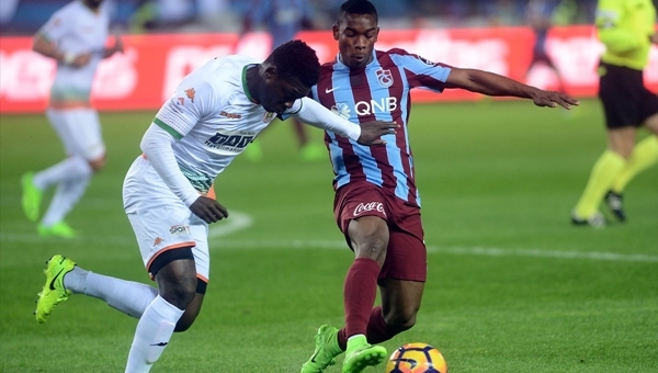 Trabzonspor'a Alanyaspor freni
