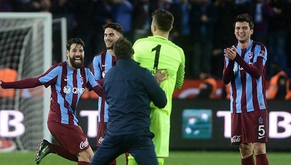 Trabzonspor kartta zirvede