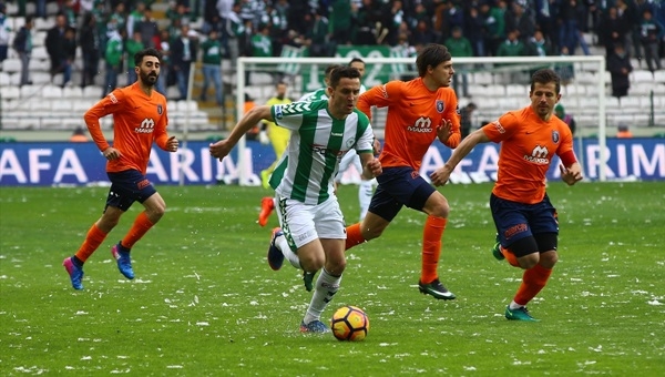Atiker Konyaspor 0-3 Medipol Başakşehir maçı özeti ve golleri