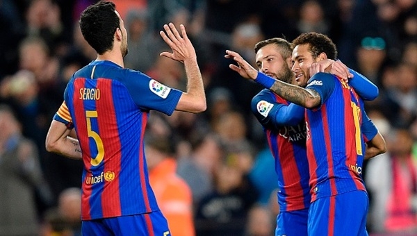 Barcelona 6 - 1 Sporting Gijon maçı özeti ve golleri