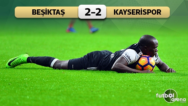 Beşiktaş, Kayserispor'a takıldı