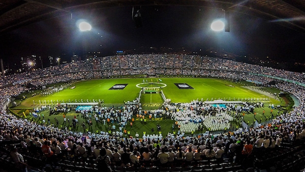 Chapecoense ile Atletico National'in uçak kazası sonrası ilk maçı