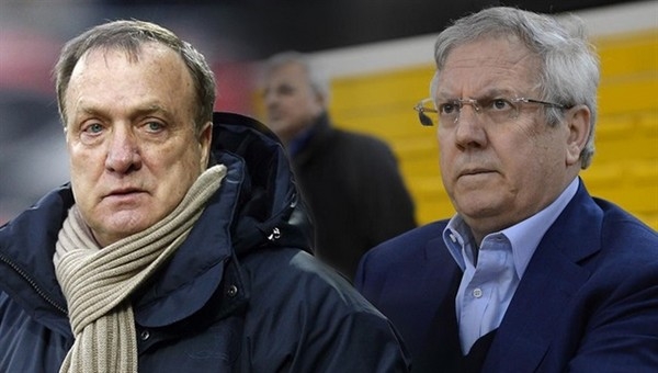 Dick Advocaat, Aziz Yıldırım ve yöneticileri ikiye böldü