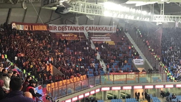 Galatasaray taraftarından Trabzon'da istifa çağrısı