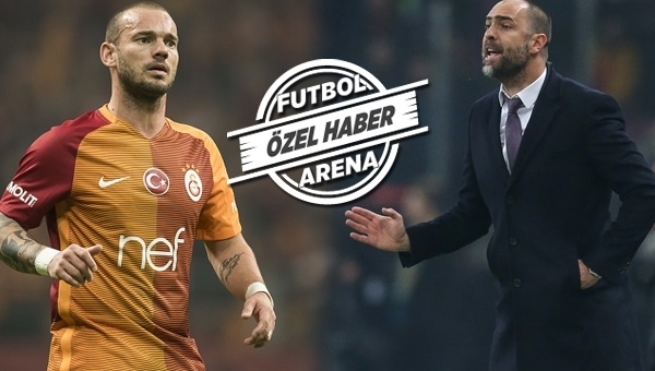 Galatasaray'a Wesley Sneijder müjdesi!