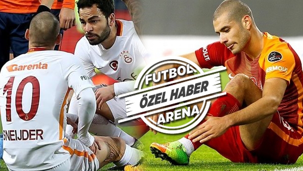 Galatasaray'da sakatlıklar için zemin raporu
