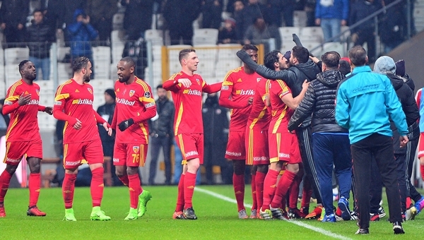 Kayserispor, Beşiktaş karşısında bir ilki başardı