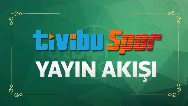 Tivibu Spor şifresiz canlı izle - Tivibu Spor yayın akışı (15 Mart 2017 Çarşamba)