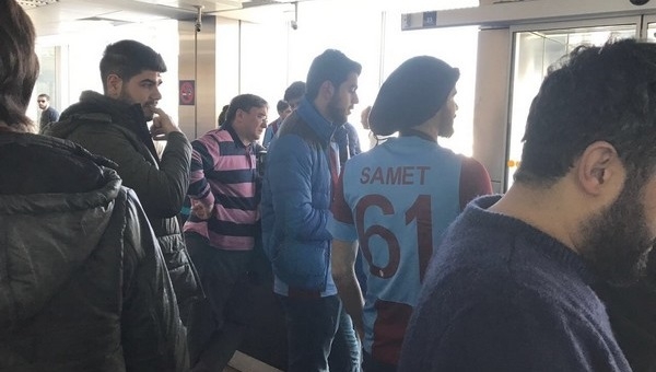 Trabzonspor taraftarı akın etti