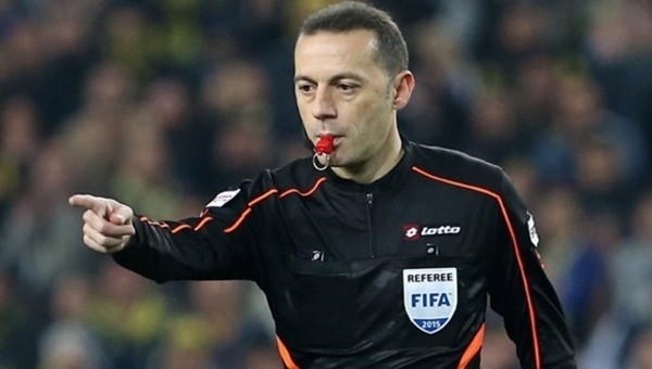 UEFA'dan Cüneyt Çakır'a Şampiyonlar Ligi'nde dev görev!