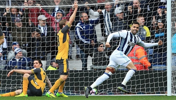 West Bromwich - Arsenal maçı özeti ve golleri