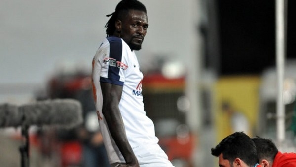 Adebayor, Galatasaray maçında oynayacak mı?