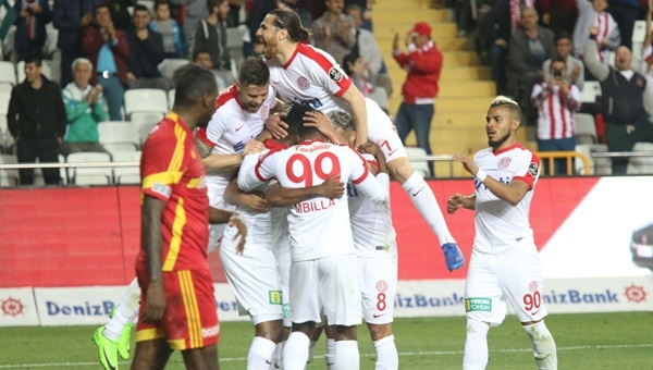 Antalyaspor - Kayserispor maçı özeti ve golleri
