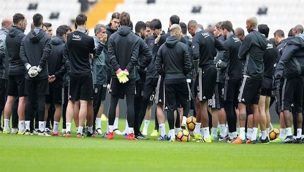 Beşiktaş'ta Olmpique Lyon mesaisi başladı