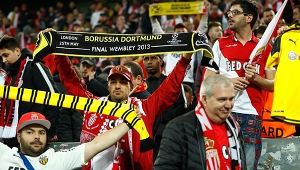 Dortmund, Monaco taraftarlarına kapılarını açtı