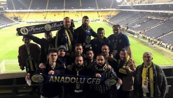 Fenerbahçeli taraftarlar kaza yaptı