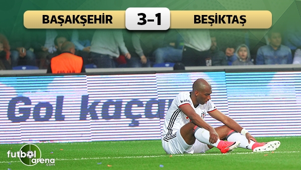 Medipol Başakşehir 3-1 Beşiktaş maç özeti ve golleri (İZLE)