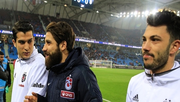 Trabzonspor - Beşiktaş maçı öncesi Olcay Şahan coşkusu