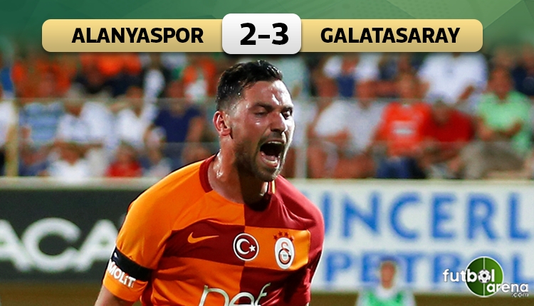Alanyaspor 2-3 Galatasaray maç özeti ve golleri (İZLE)