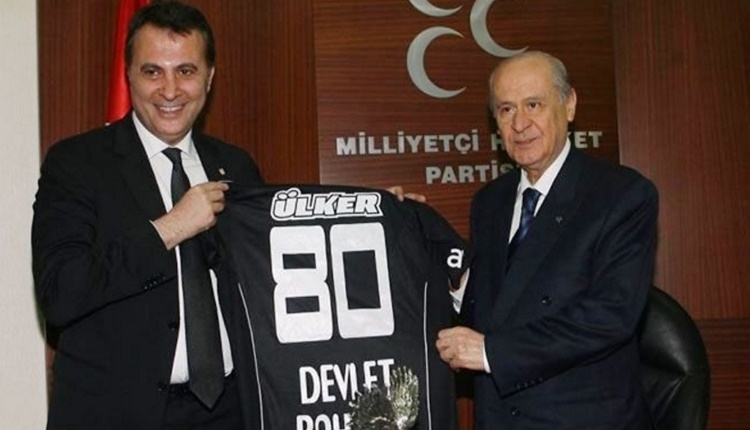 Beşiktaş'a Devlet Bahçeli'den destek: 'Hayat Beşiktaş'tır'