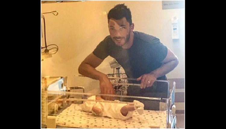 Beşiktaşlı Tolgay Arslan ikinci kez baba oldu