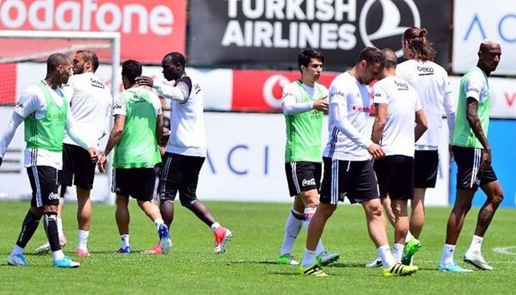 Beşiktaş'ta Adriano ile Gökhan İnler arasında gerginlik