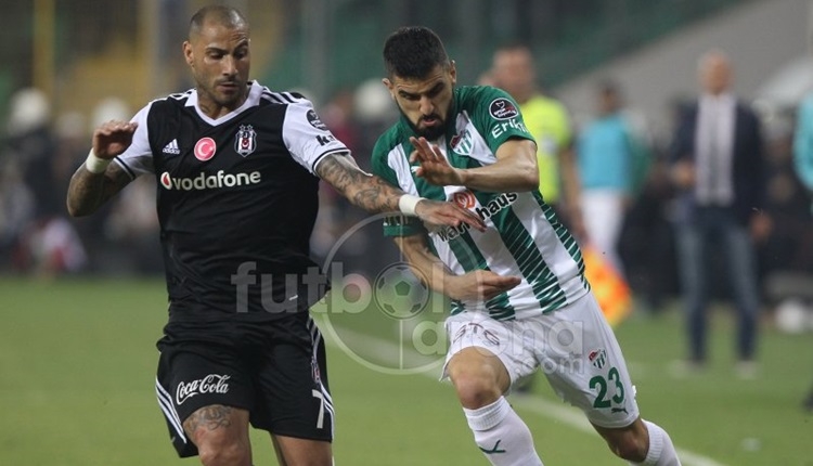 Beşiktaş'ta Quaresma'dan tepki çeken faul