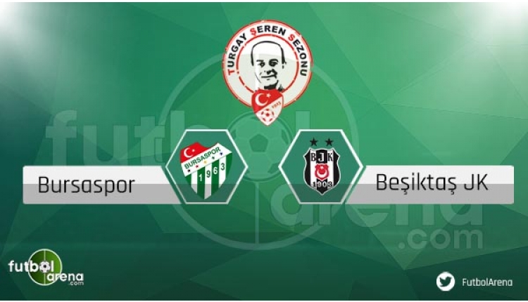 Bursaspor Beşiktaş maçı sakat ve cezalı futbolcular