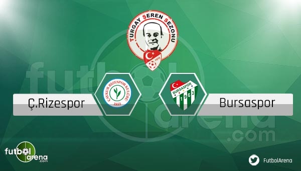 Çaykur - Rizespor Bursaspor maçı sakat ve cezalı futbolcular