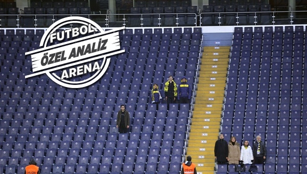 Fenerbahçe tribünleri bomboş kaldı! 3 senedir tribünler dolmuyor