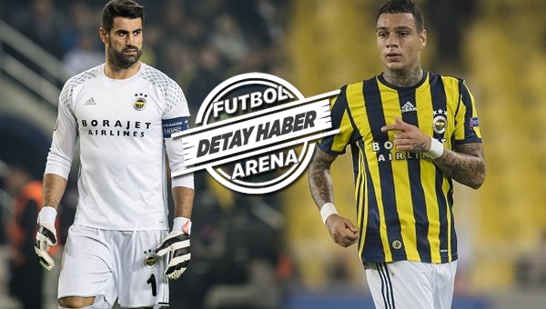 Fenerbahçe'de Van der Wiel ve Volkan Demirel gerginliği