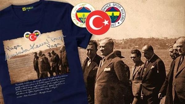 Fenerbahçe'den Mustafa Kemal Atatürk tişörtü