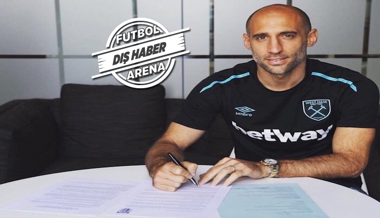 Pablo Zabaleta, West Ham United'a transfer oldu