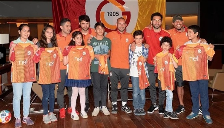 Galatasaray kampında özel misafirler