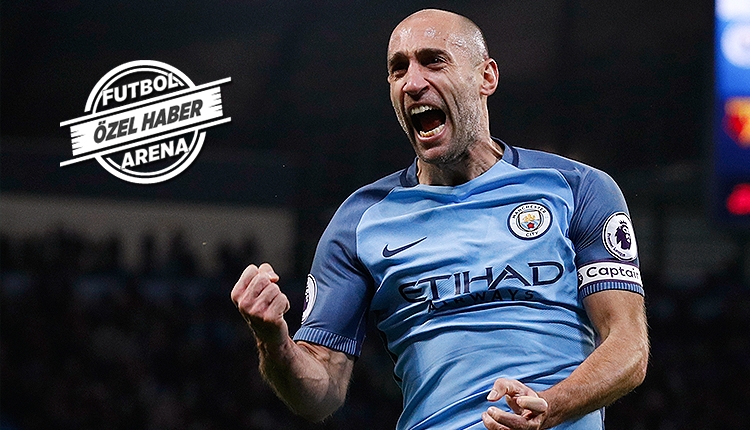 Galatasaray'a Pablo Zabaleta'dan transfer yanıtı