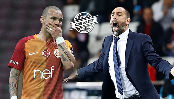 Galatasaray'da Sneijder'e ceza yolda