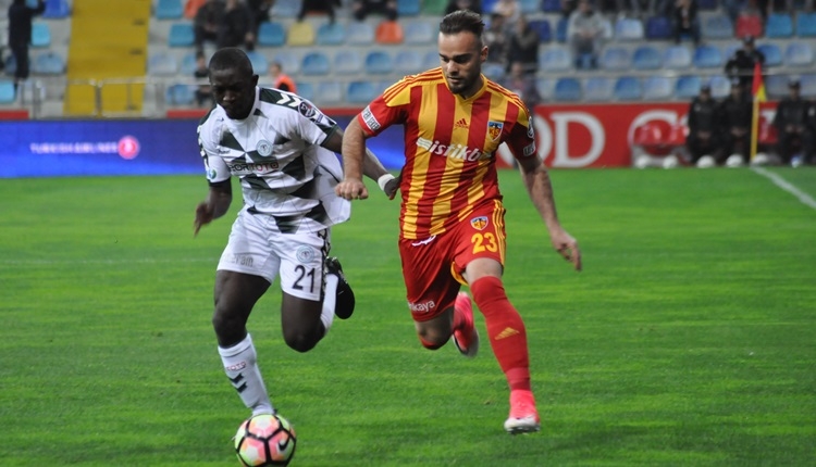 Kayserispor - Konyaspor maçı özeti ve golleri (İZLE)