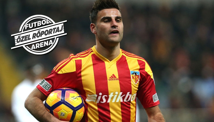Kayserisporlu Deniz Türüç'ten FutbolArena'ya transfer sözleri